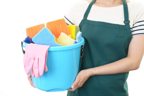 Harrow Cleaners team supporting recycling and sustainable operations in Harrow