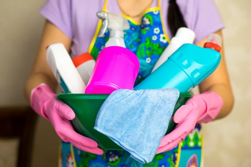 Final secure payment confirmation for Harrow Cleaners services