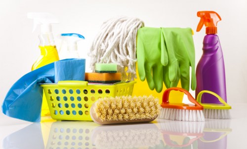 Professional cleaning company in Harrow servicing a modern home