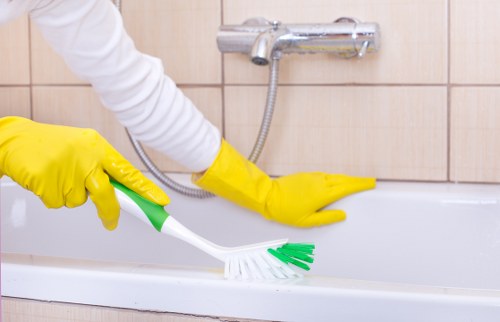 Carpet cleaner in Harrow using hot water extraction equipment