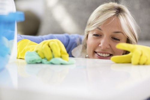 Stain removal and deep carpet cleaning in a Harrow home