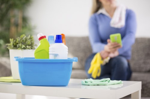 Kitchen deep cleaning in Harrow with detailed surface care