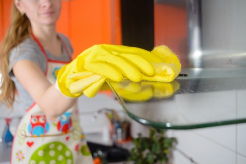 Regular office cleaning routine for a Harrow workplace