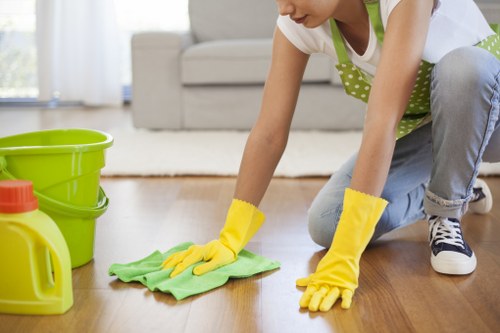 Local oven cleaning process in Harrow with specialist tools and products